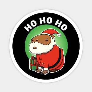 Ho Ho Ho Capybara Christmas Magnet